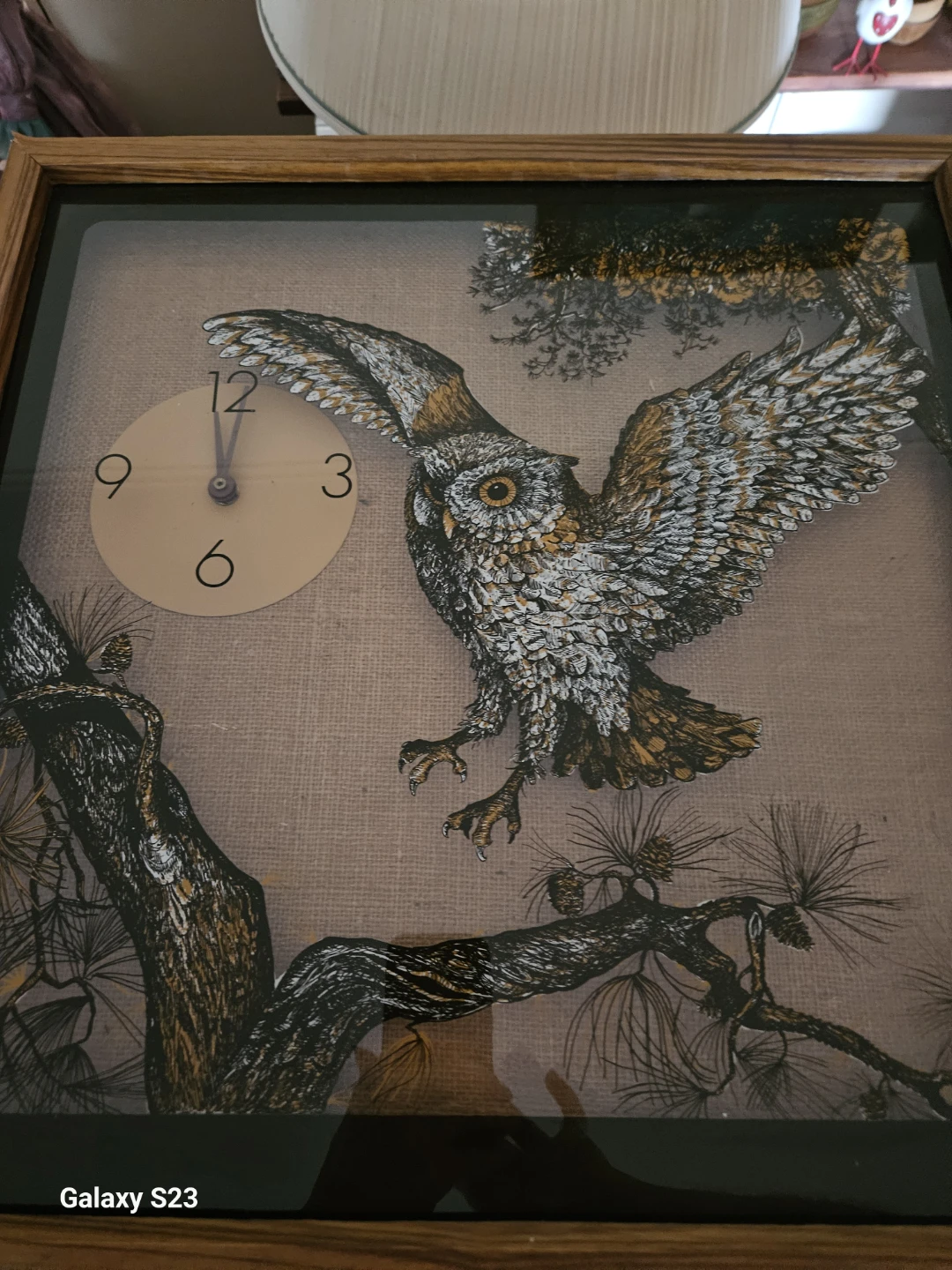 Owl Wall Clock