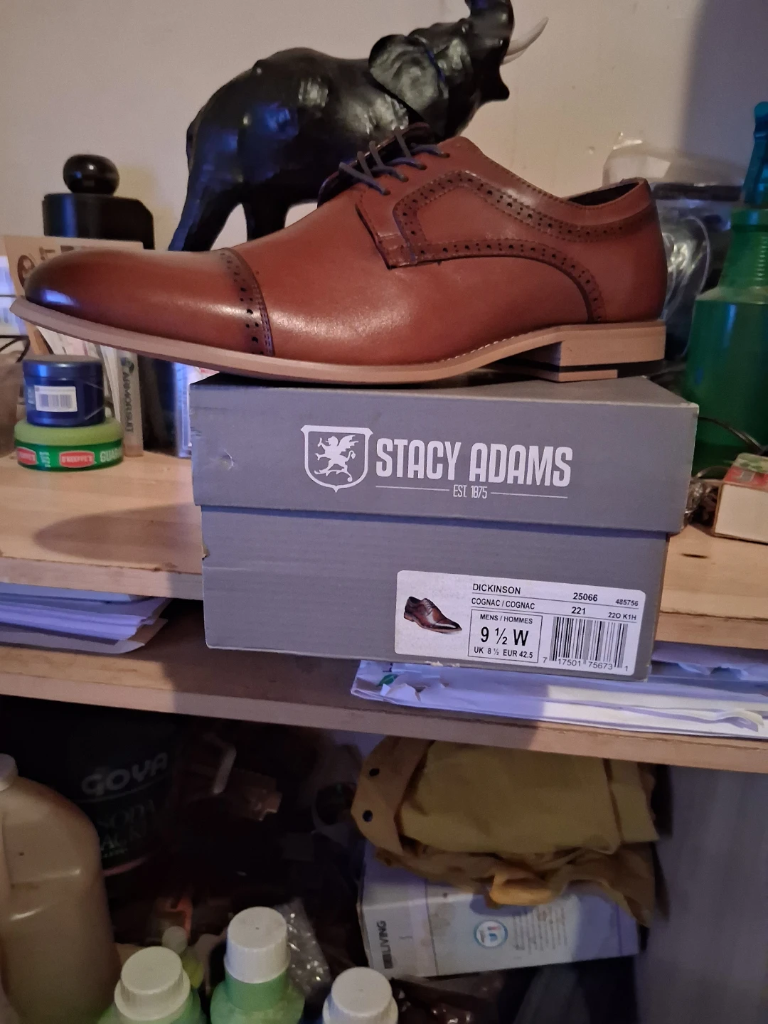 Stacy Adams Men's Dickinson Cap Toe Oxford Shoes - photo 3