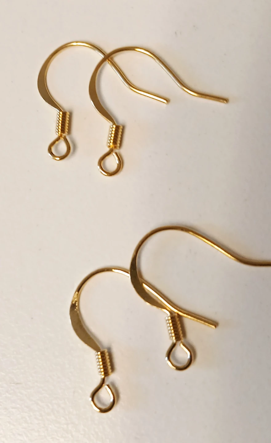 Gold plated Earring Hooks - lot of 20 - photo 5