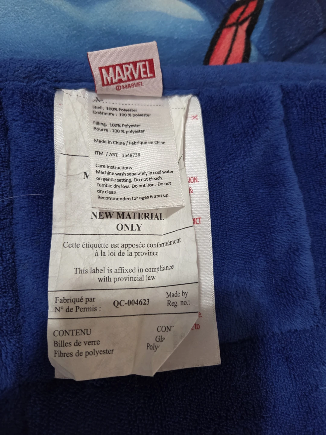 Marvel Spider-Man Throw Blanket - photo 3