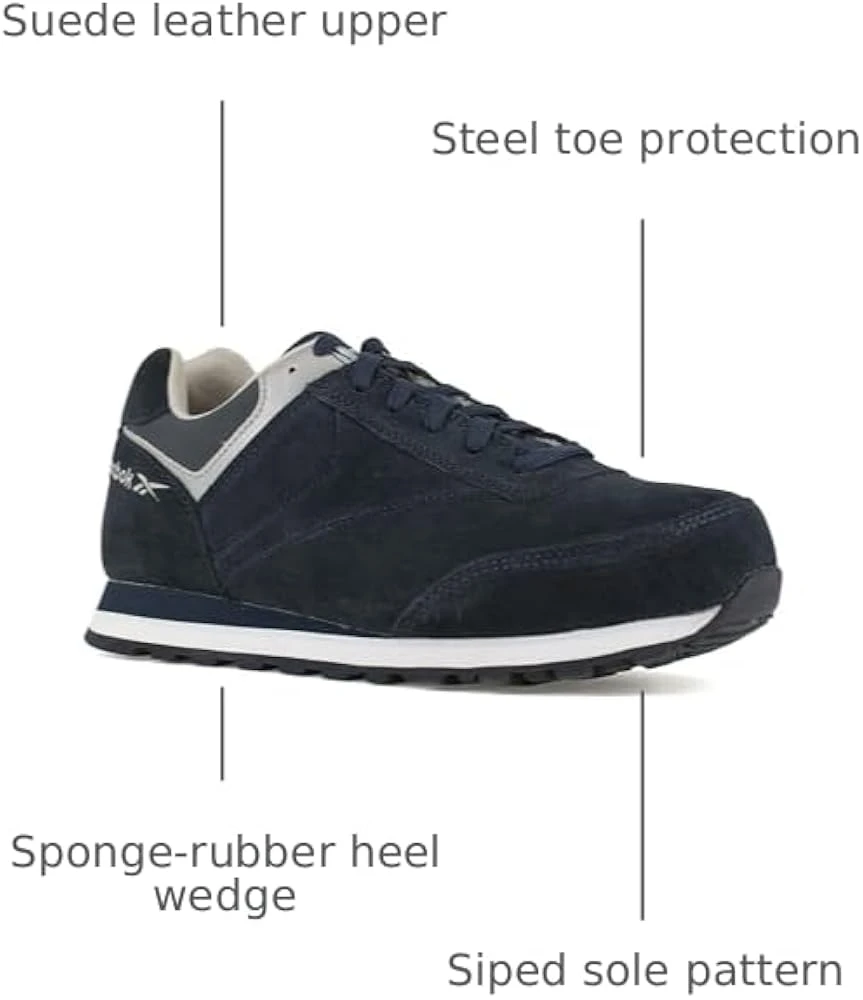 Reebok Suede Safety Shoes 7M