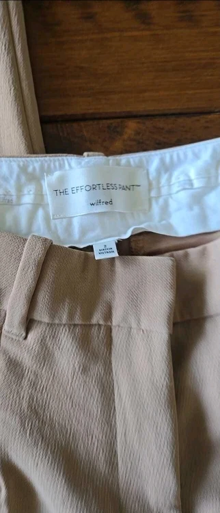 Wilfred Aritzia Effortless Pant Beige Size 2 - photo 3