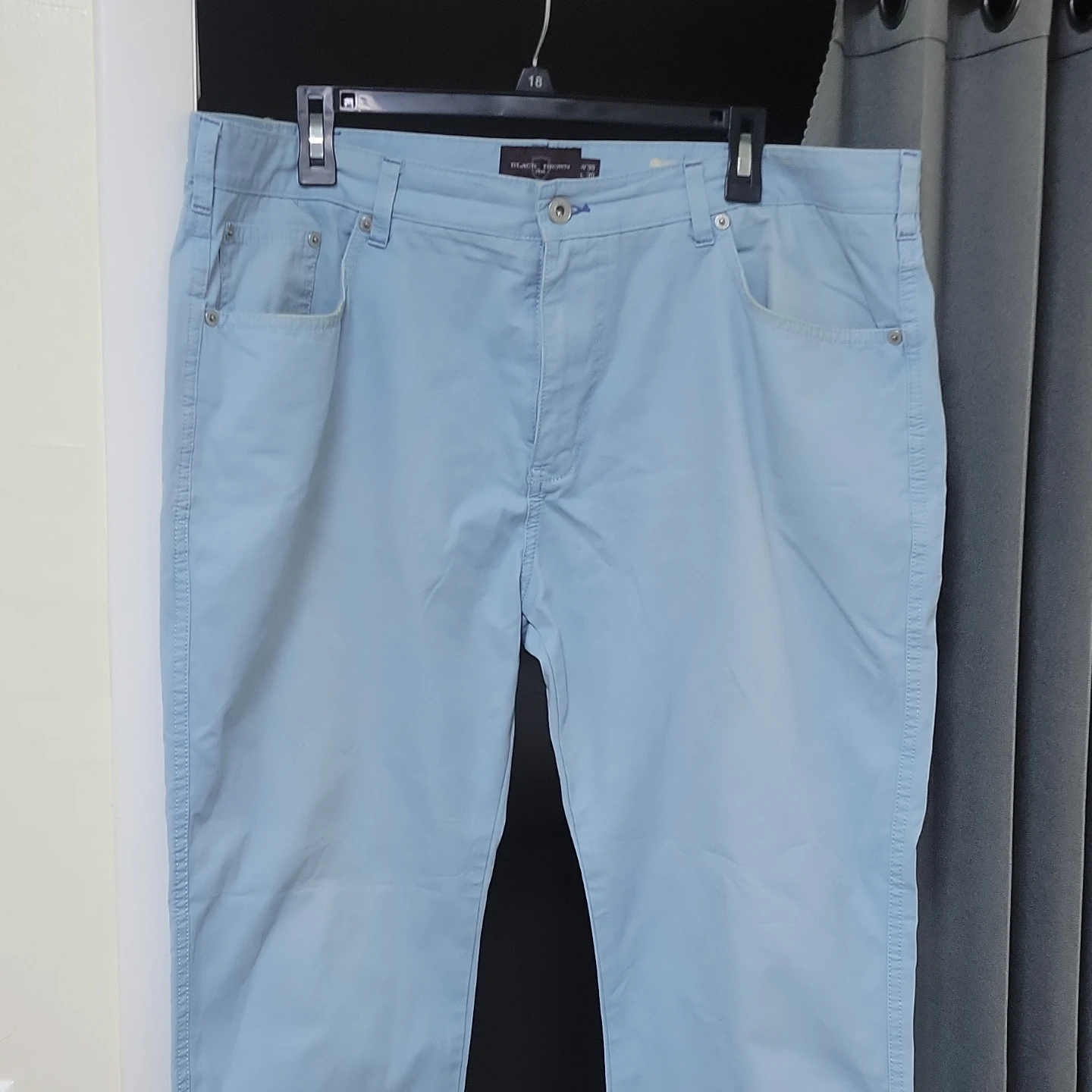Black Brown 1826 Light Blue Chinos Size 38 - photo 3