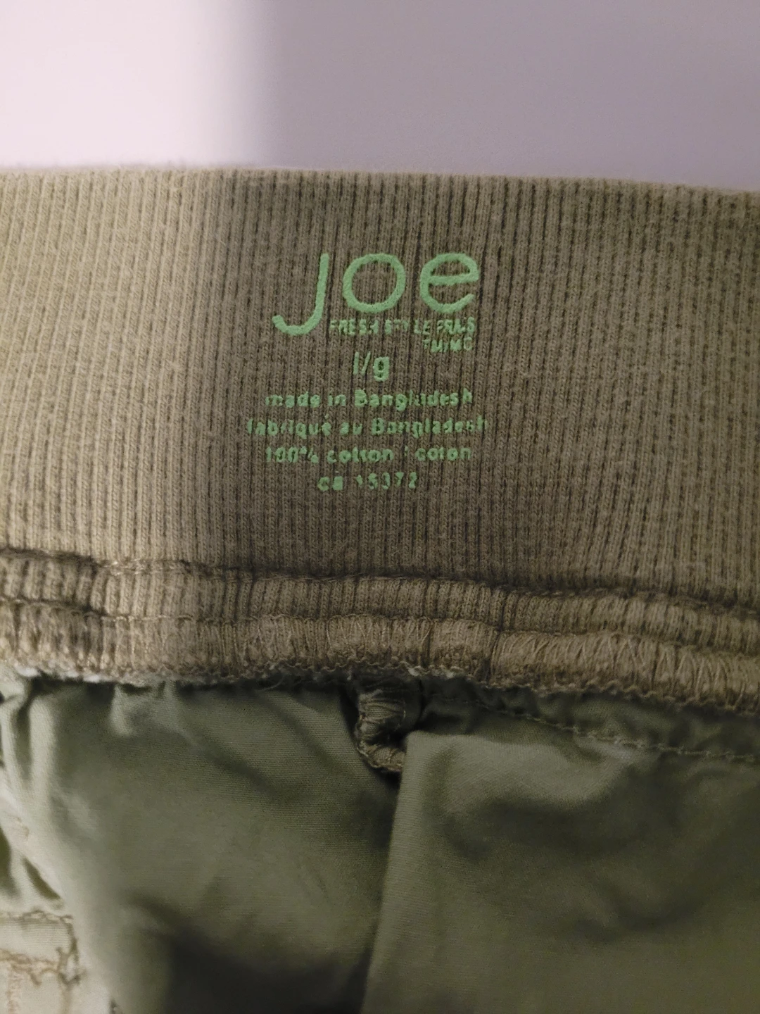 Joe Fresh Green Cotton Shorts L - photo 2