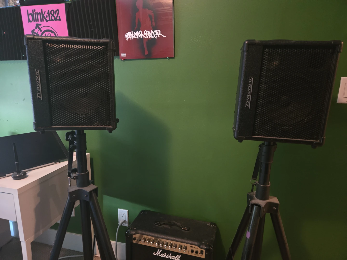 Traynor TVM15 Monitor Speaker x2