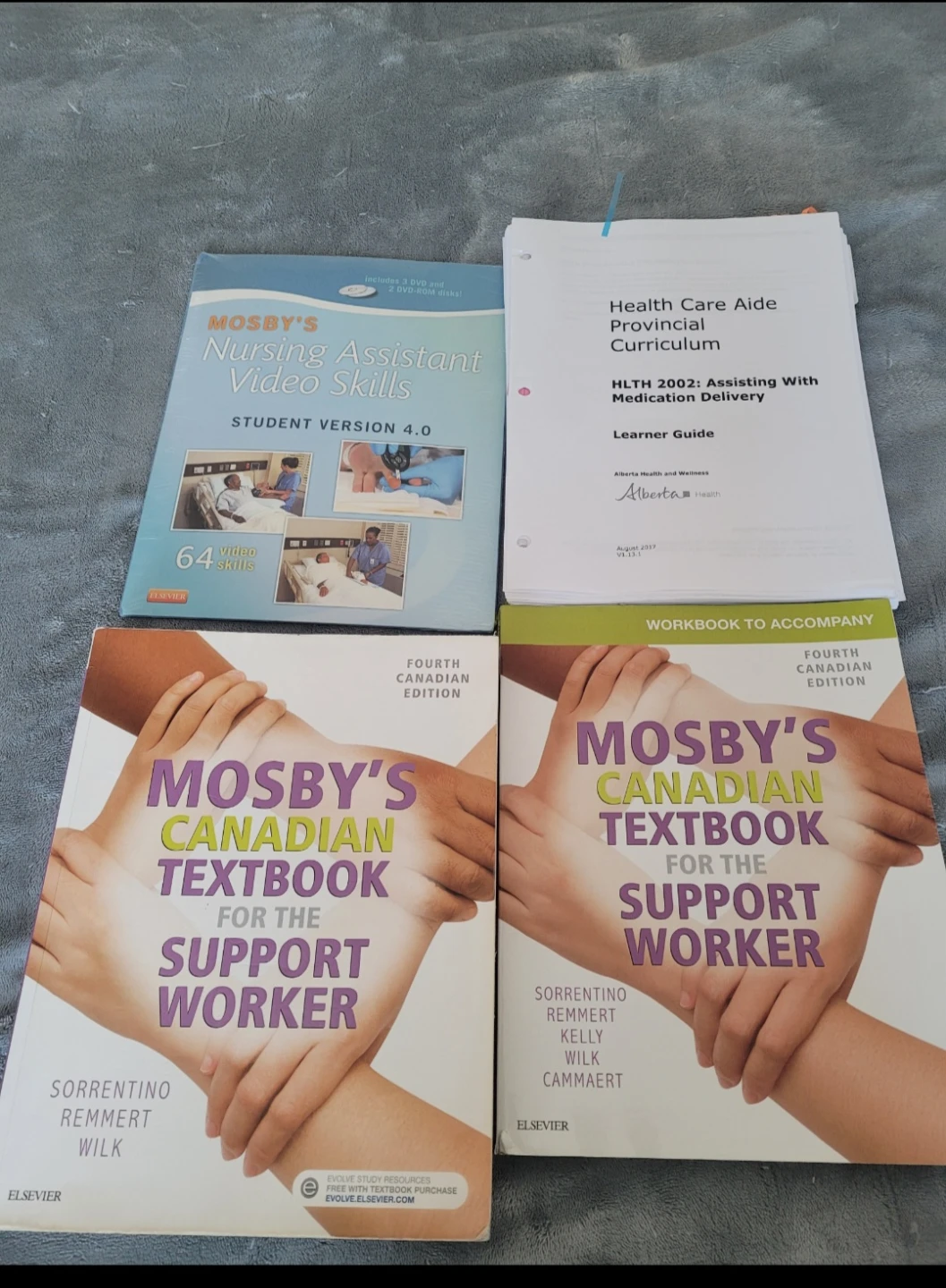 Mosby's Canadian Support Worker Textbooks