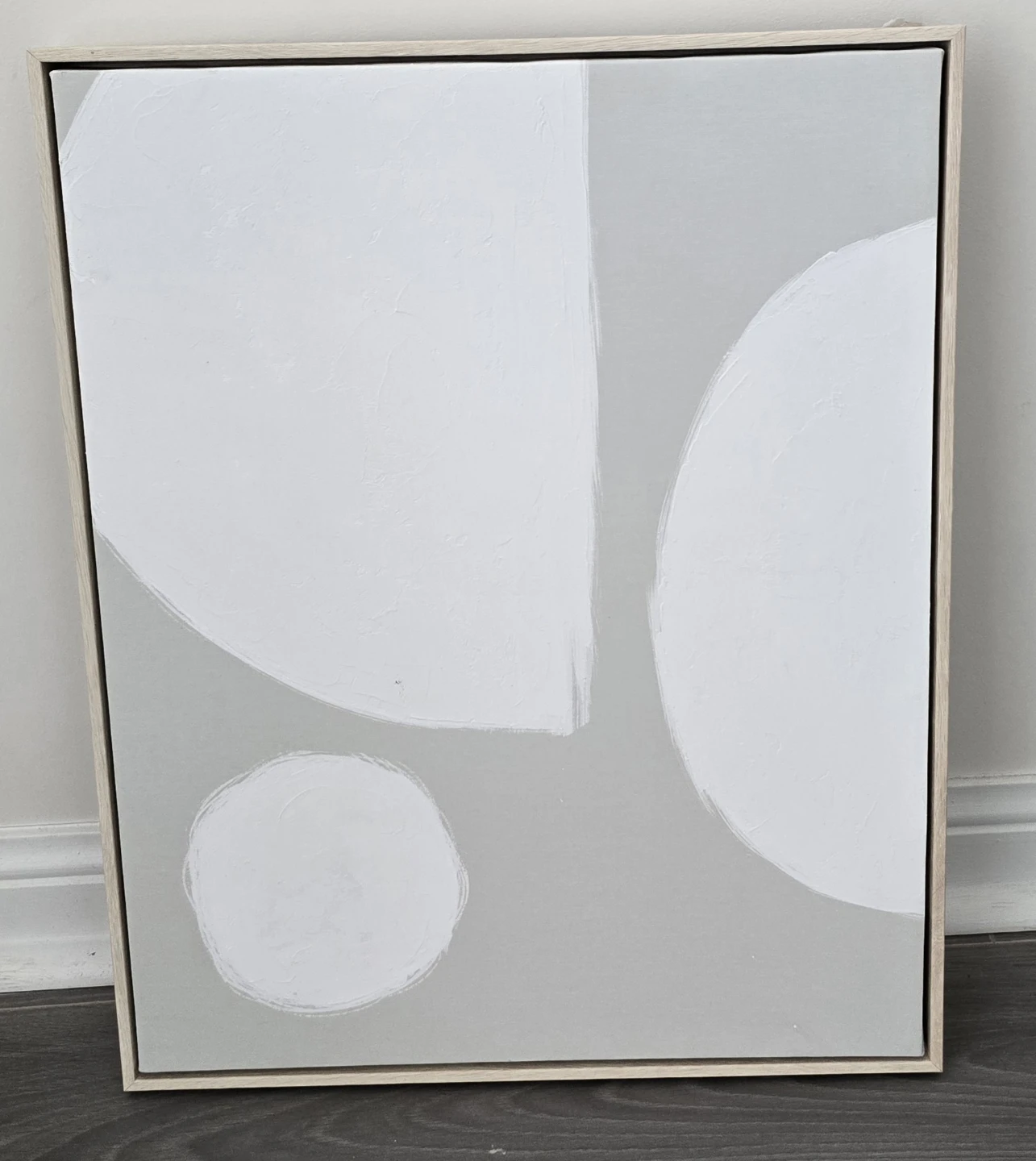 Set of 2 Modern Abstract Framed Canvas Wall Art - photo 2