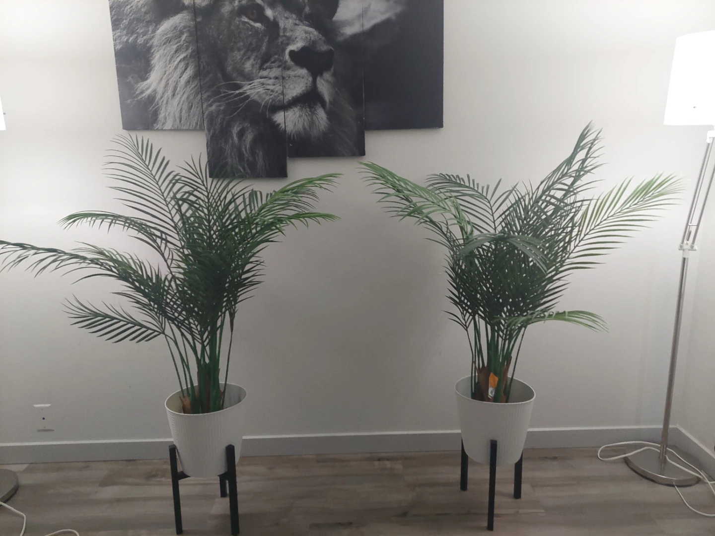 Moving Sale -Artificial  Palm tree Plant - photo 4