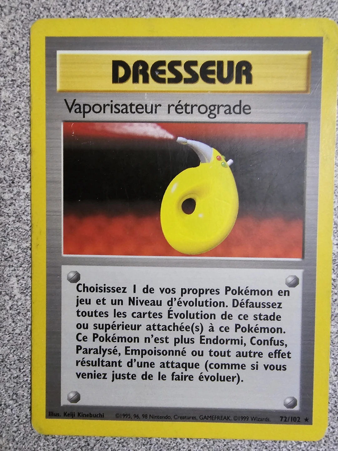 Pokemon Retrograde Vaporizer Trainer Card