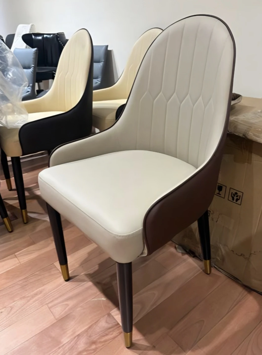 Brand New Pair of Modern Dining Chairs - photo 4