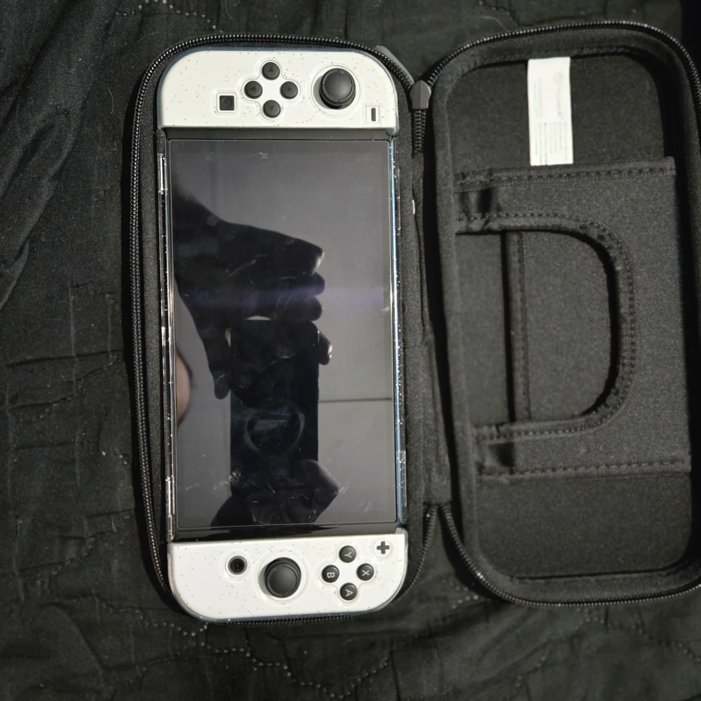 Nintendo Switch OLED Console with Case and Accessories
