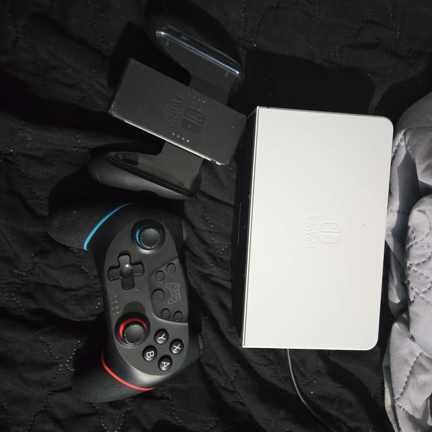 Nintendo Switch OLED Console with Case and Accessories - photo 2