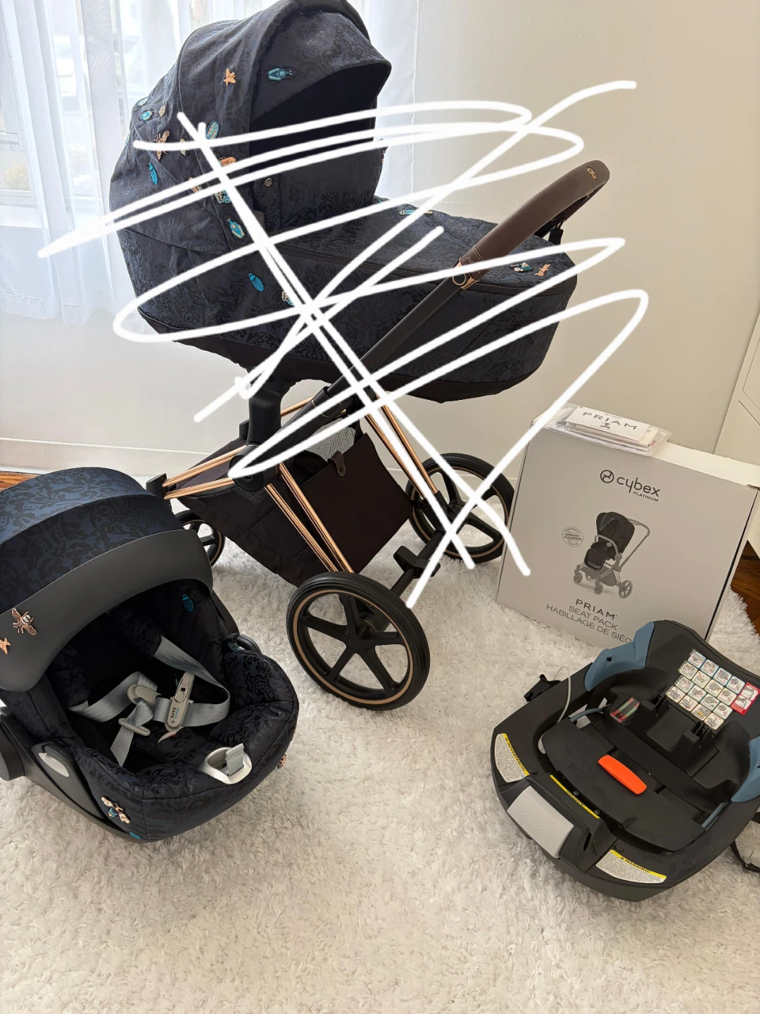 CYBEX Cloud Q Infant Car Seat Stroller System - photo 3