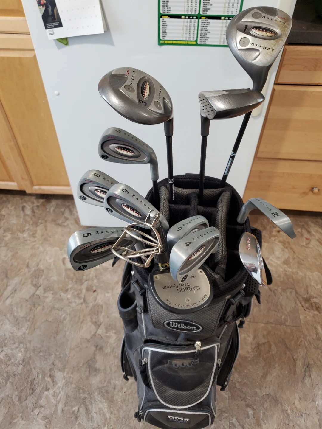 Wilson Staff Golf Club Set with Bag