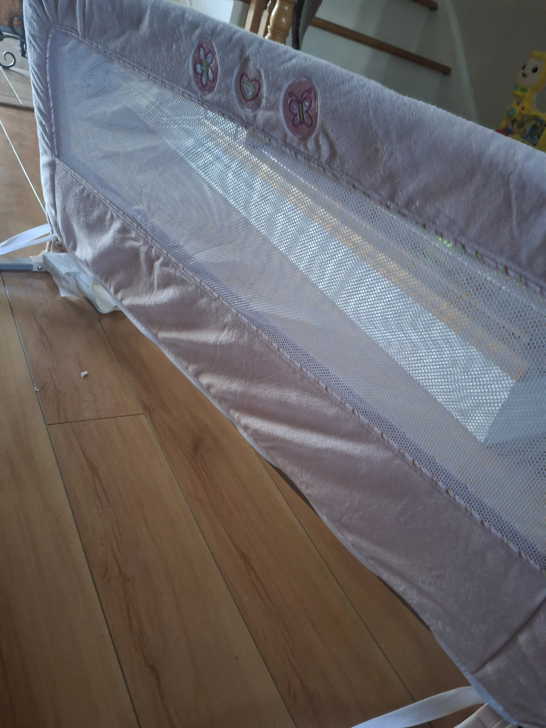 Pink Baby Bed Rail Guard - photo 3