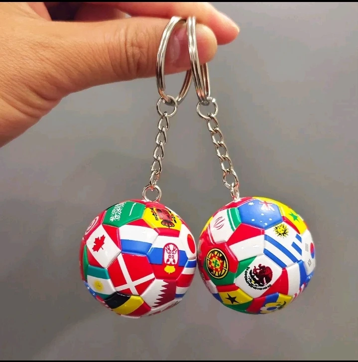 2026 World Country FIFA World Cup Soccer Ball Keychain