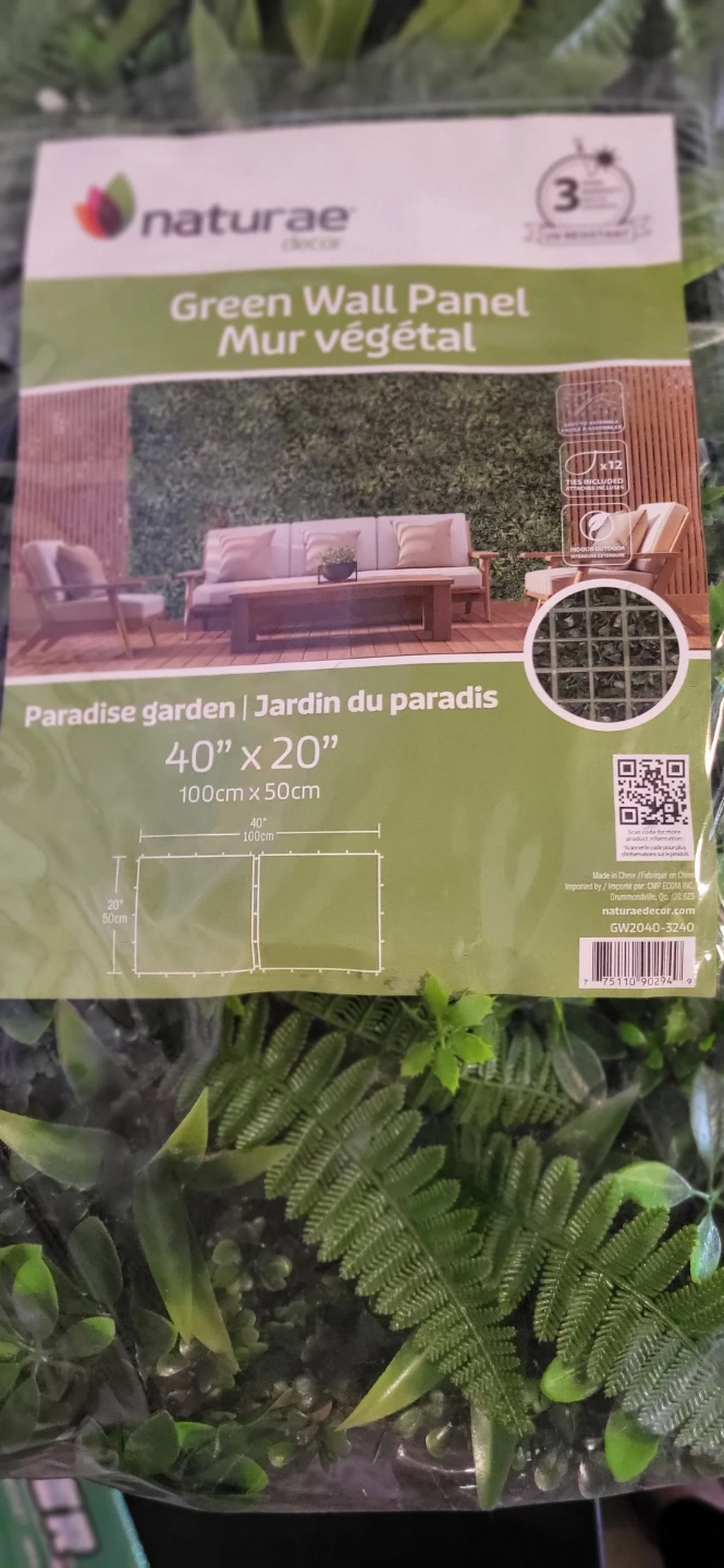 3 Naturae Decor Green Wall Panels - Paradise Garden - photo 4