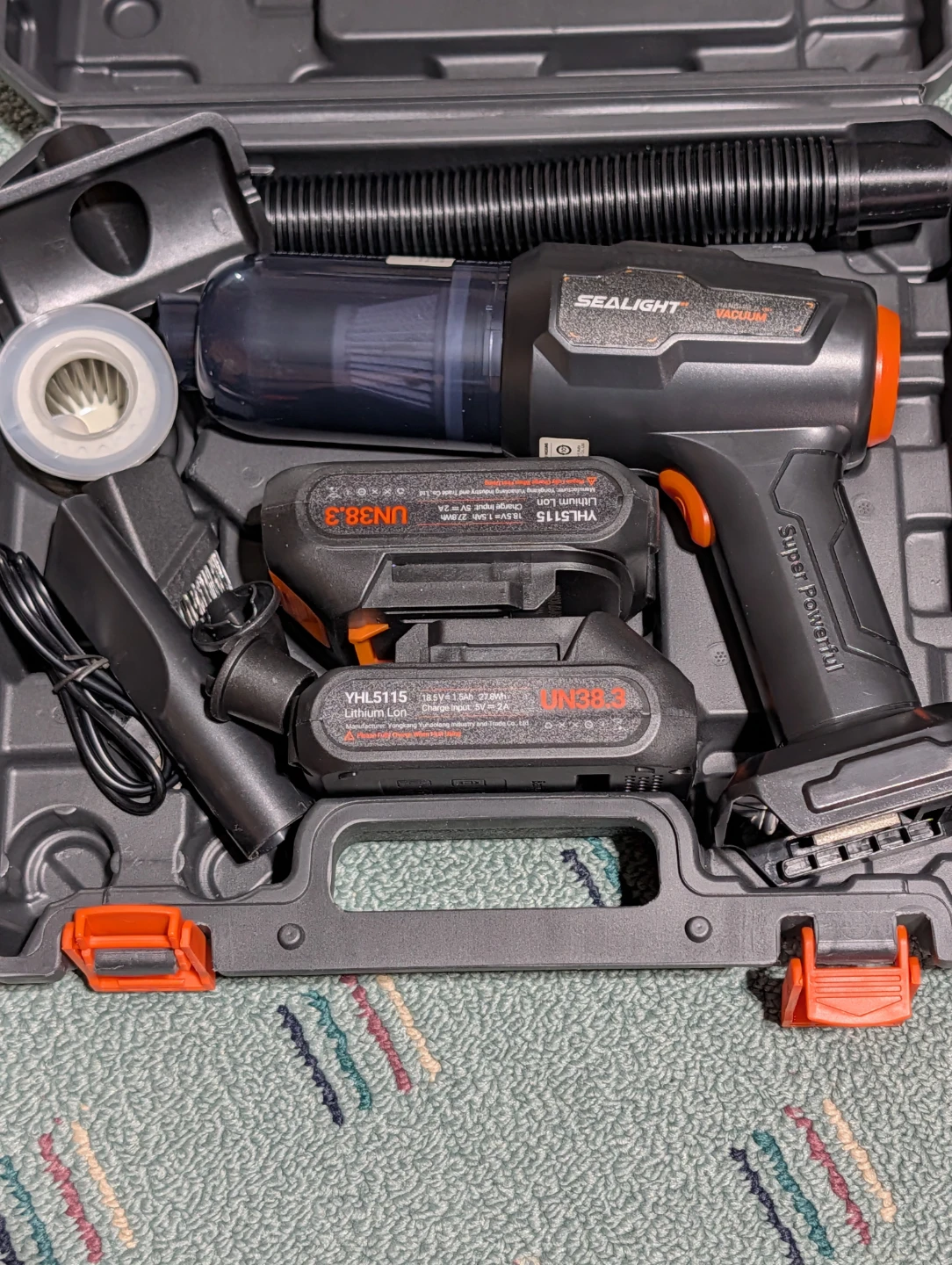 SEALIGHT Cordless Vacuum Cleaner with 2 Batteries - photo 2