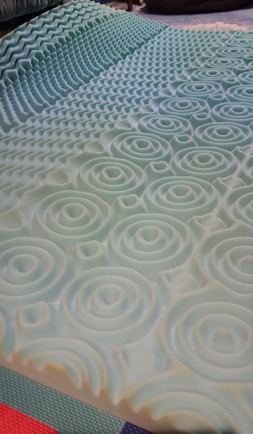 King Size 2" Memory Foam Mattress Topper - photo 2