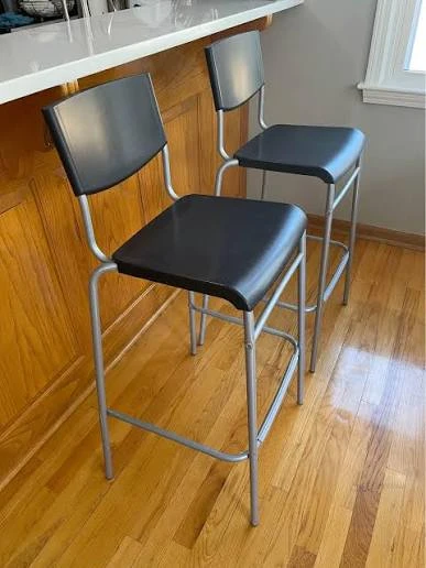 2 Ikea STIG Bar Stools - photo 2