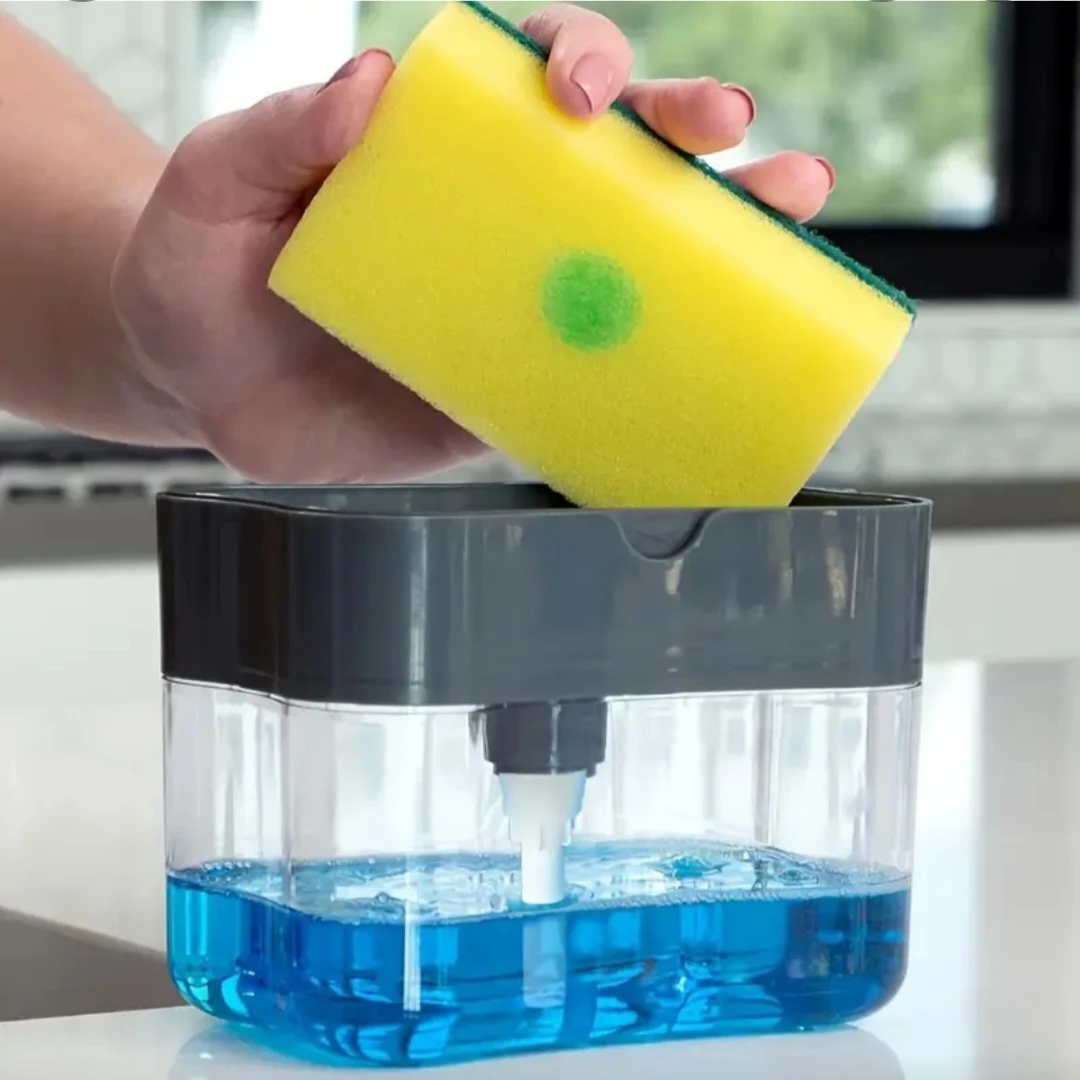 2-in-1 Soap Dispenser and Sponge Holder. *Brand New* - photo 4