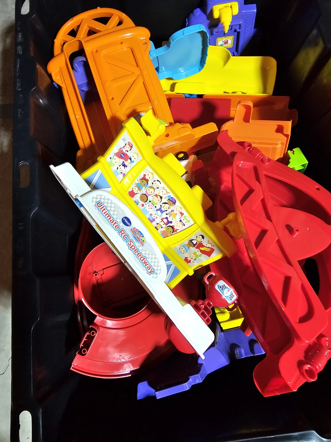 Sets of Vtech Car Tracks including cars