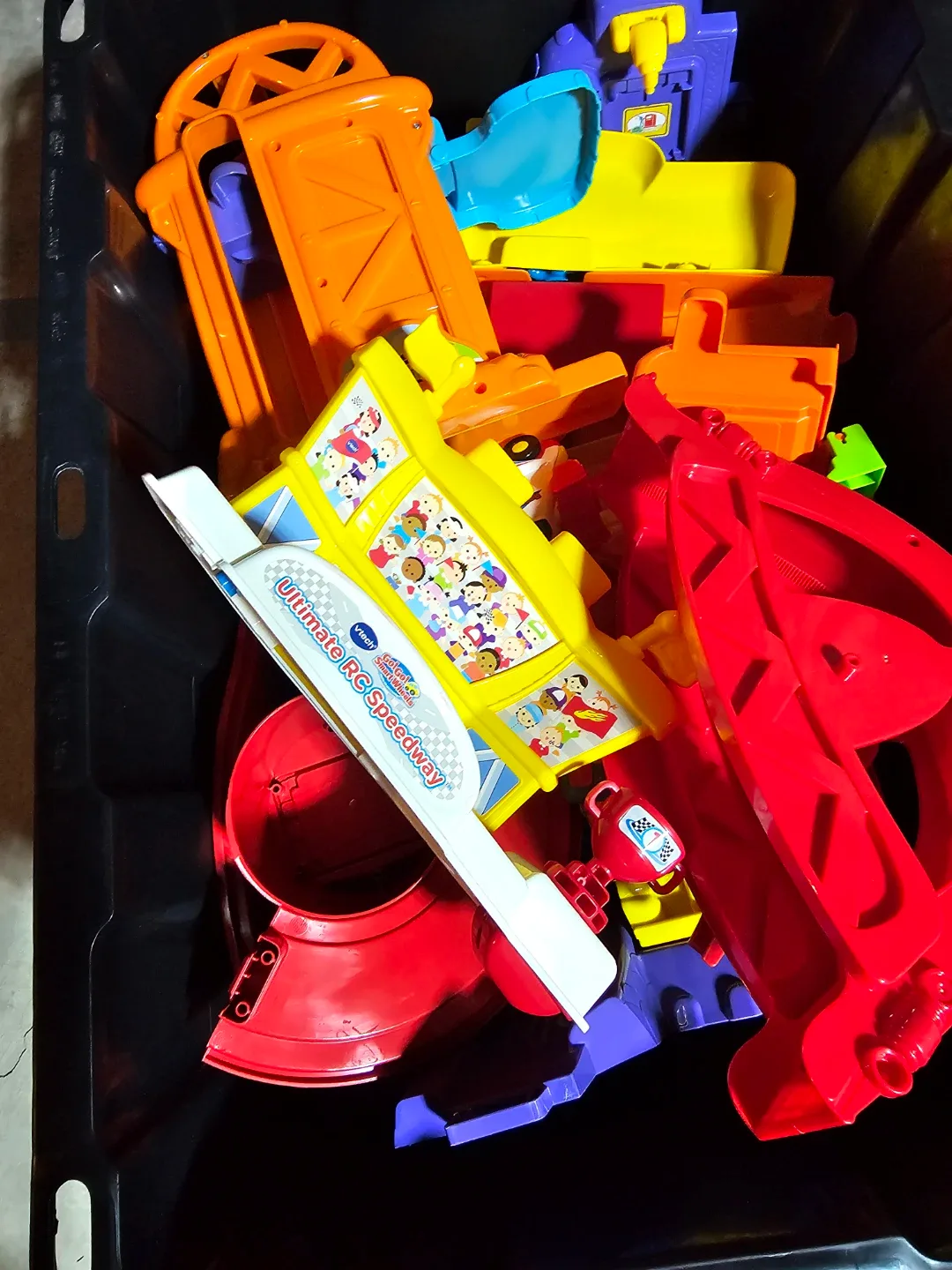 Sets of Vtech Car Tracks including cars
