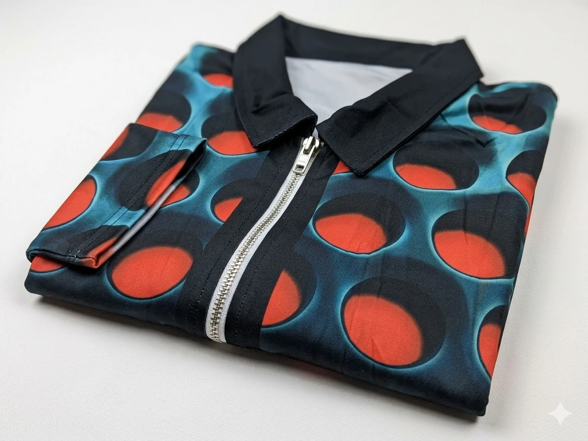 Men's Short Sleeve Polo Shirt Size L