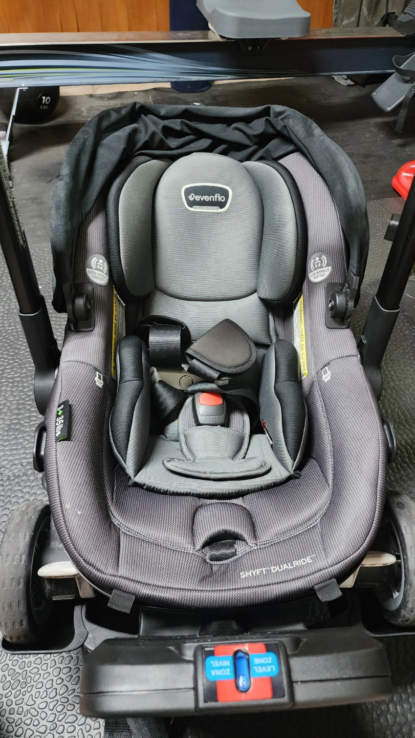 Evenflo Shyft DualRide Infant Car Seat and Stroller System