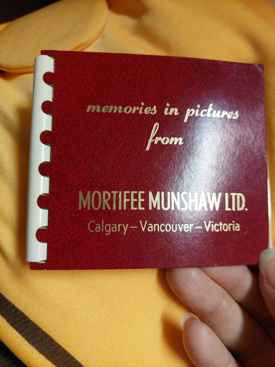 ⚽️ Vintage Mortifee Munshaw Ltd. Photo Album