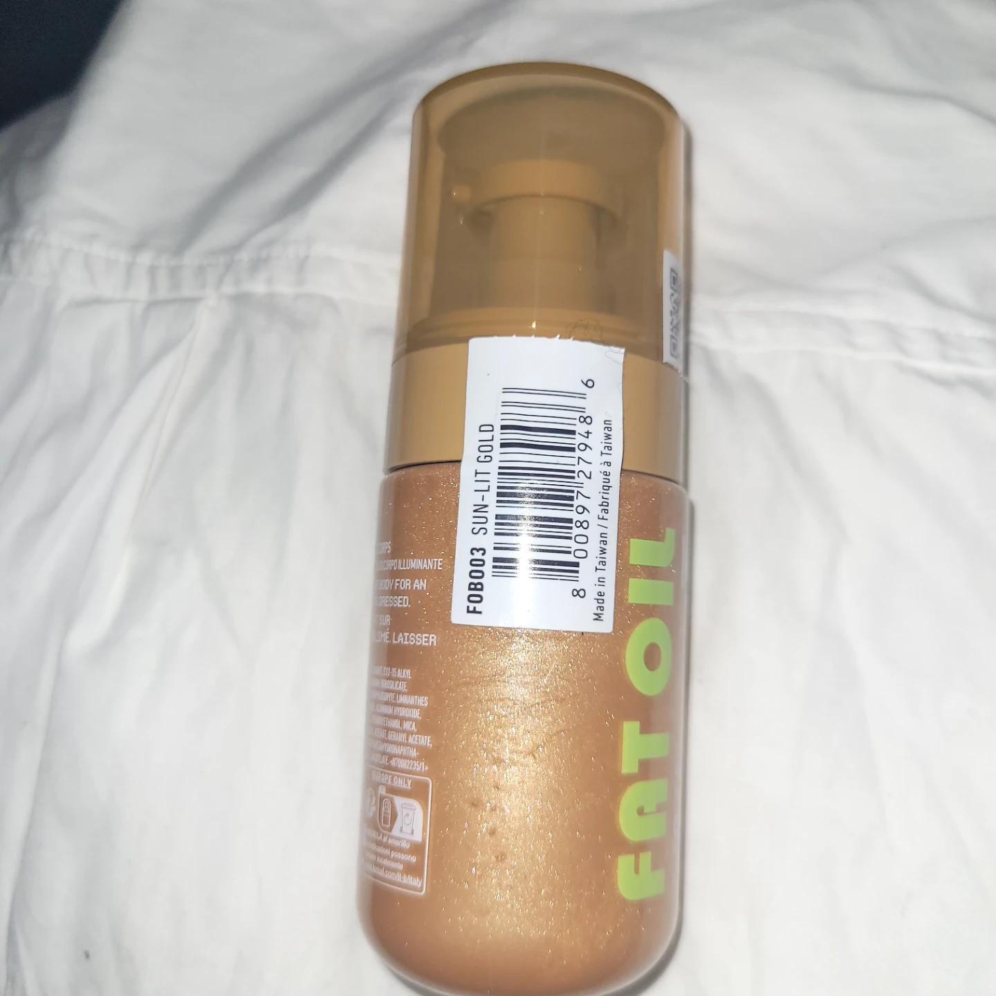 NYX Fat Oil Lip Drip - COCONUT CUTIE - photo 2