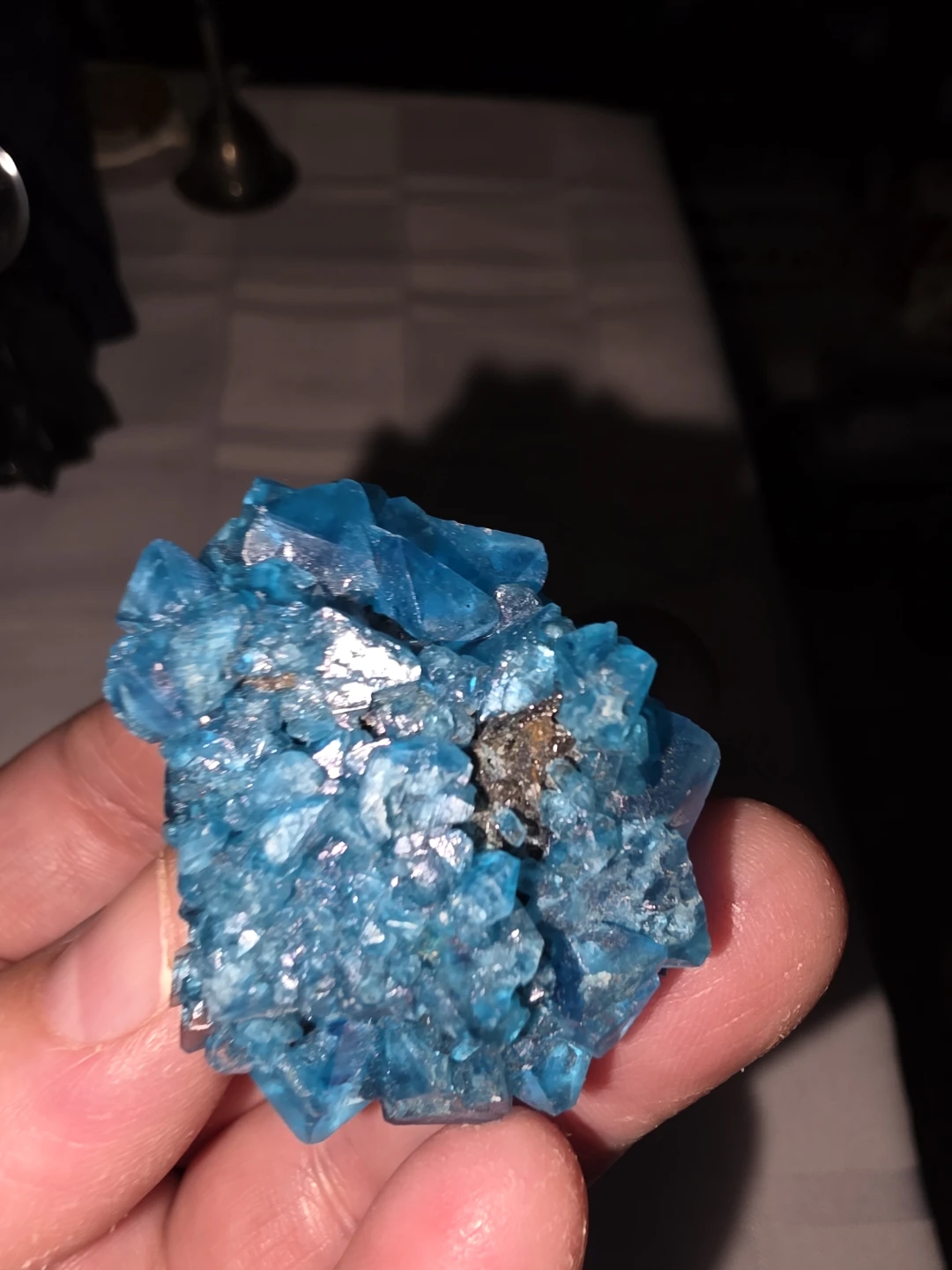⚽Blue Crystal Cluster - photo 2