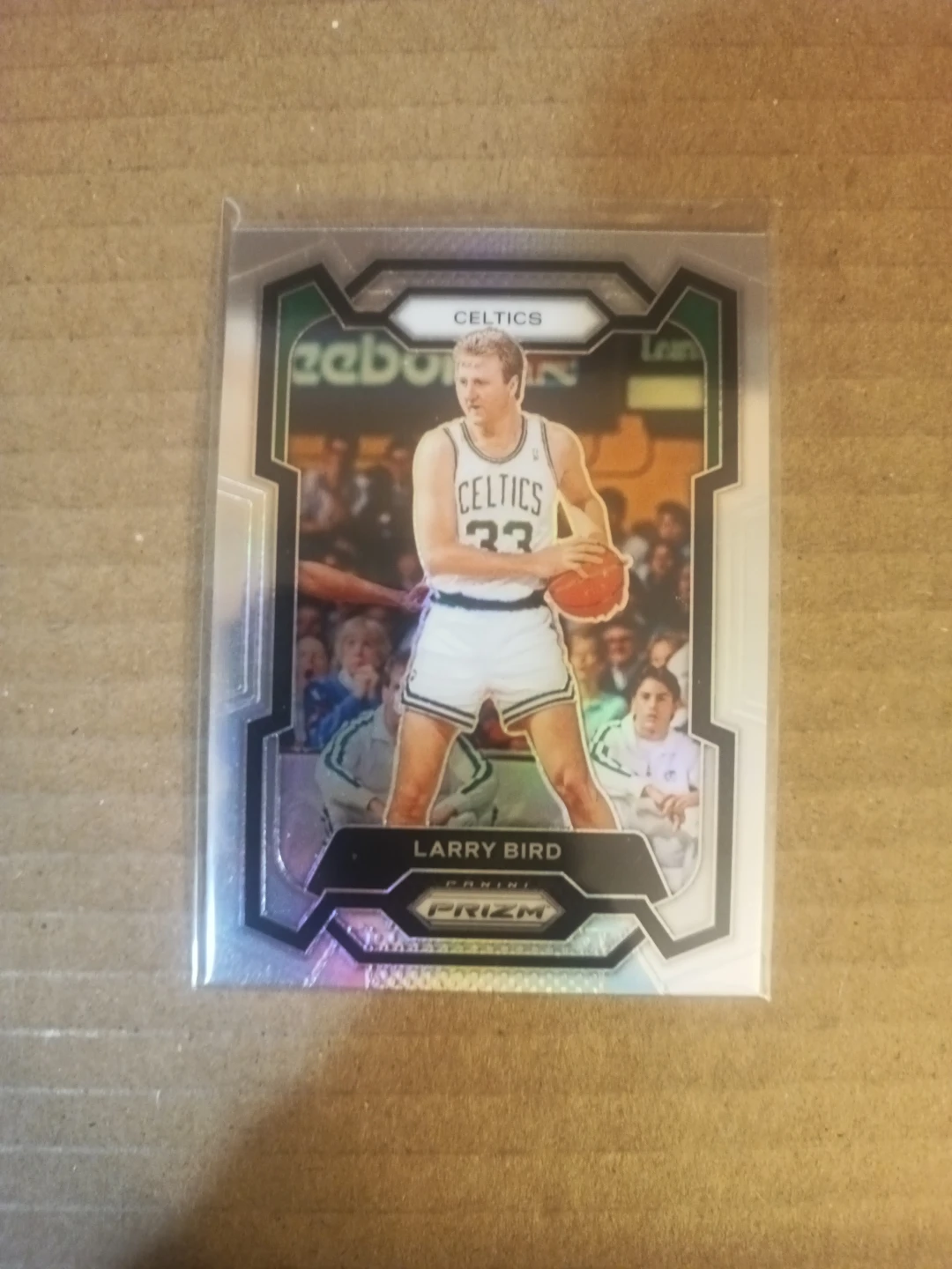Panini Prizm Larry Bird Basketball Card