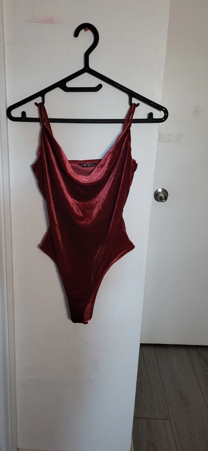 SHEIN Velour Bodysuit - XS⚽