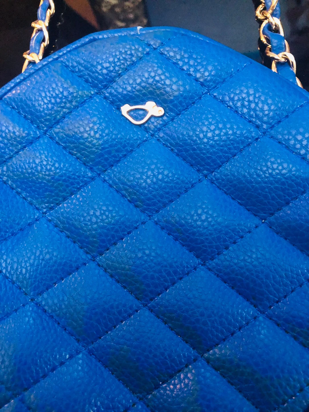 Carpisa Quilted Blue Crossbody Bag - photo 3