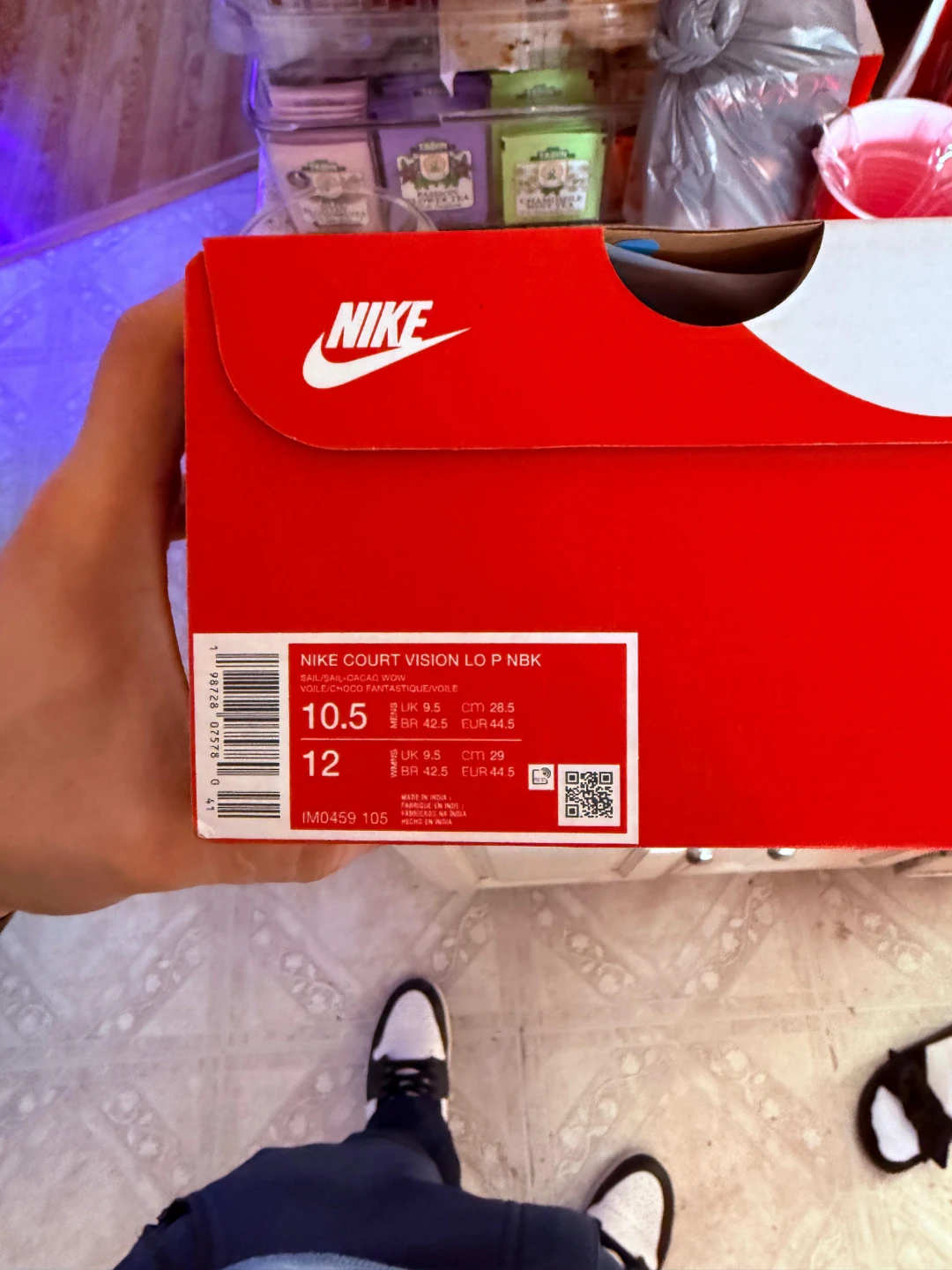 NIKE COURT VISION LO P NBK Mens Sneakers - photo 4