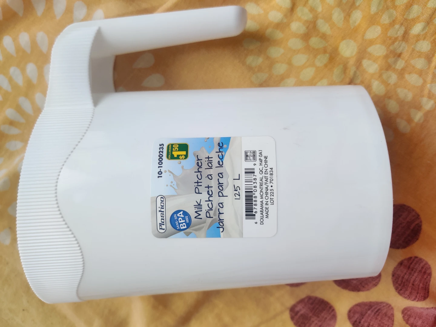 Milk Pitcher, fry pan, sieve - all 3 for $2