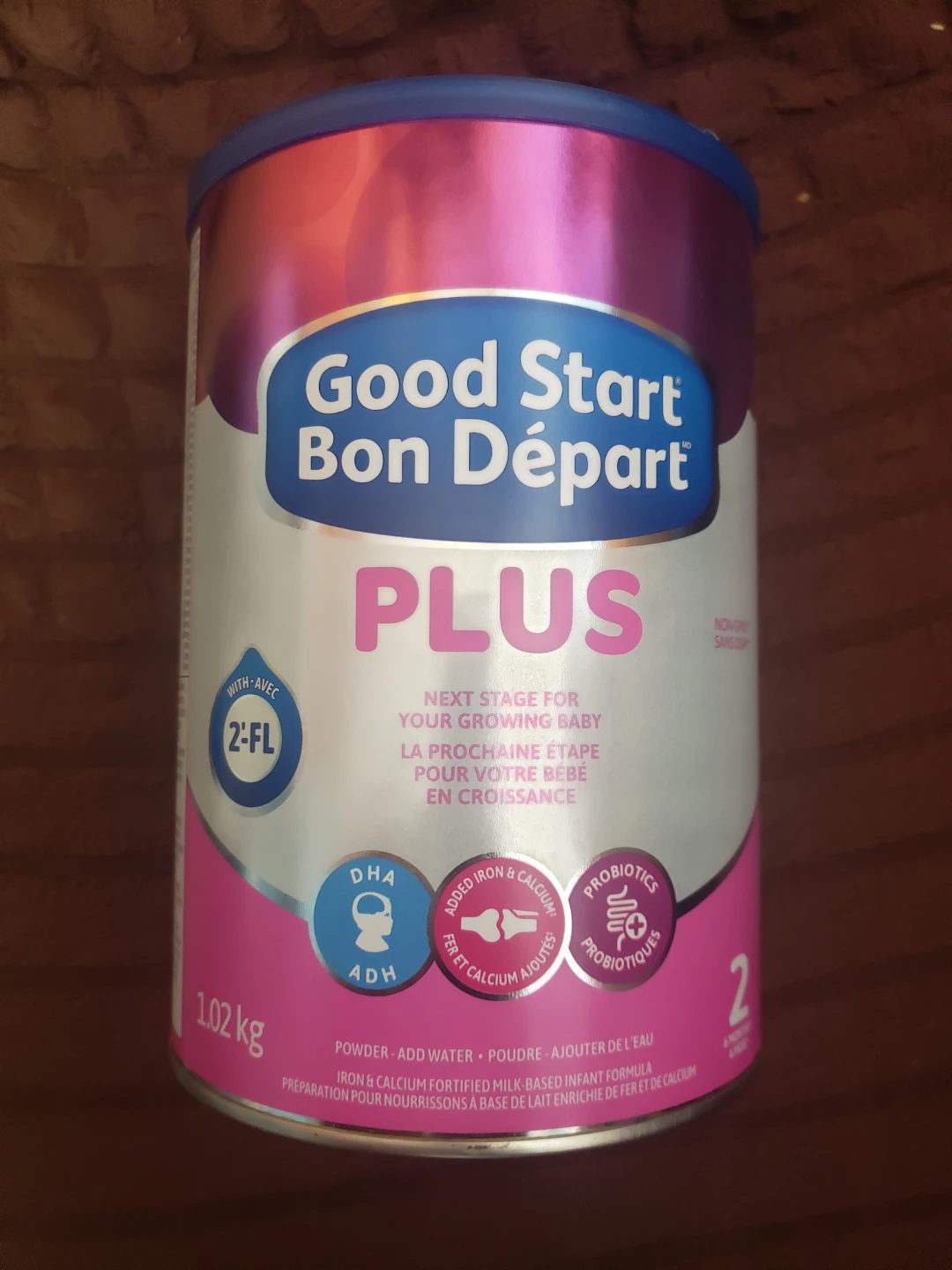 Good Start Bon Départ PLUS 2 Infant Formula 1.02 kg