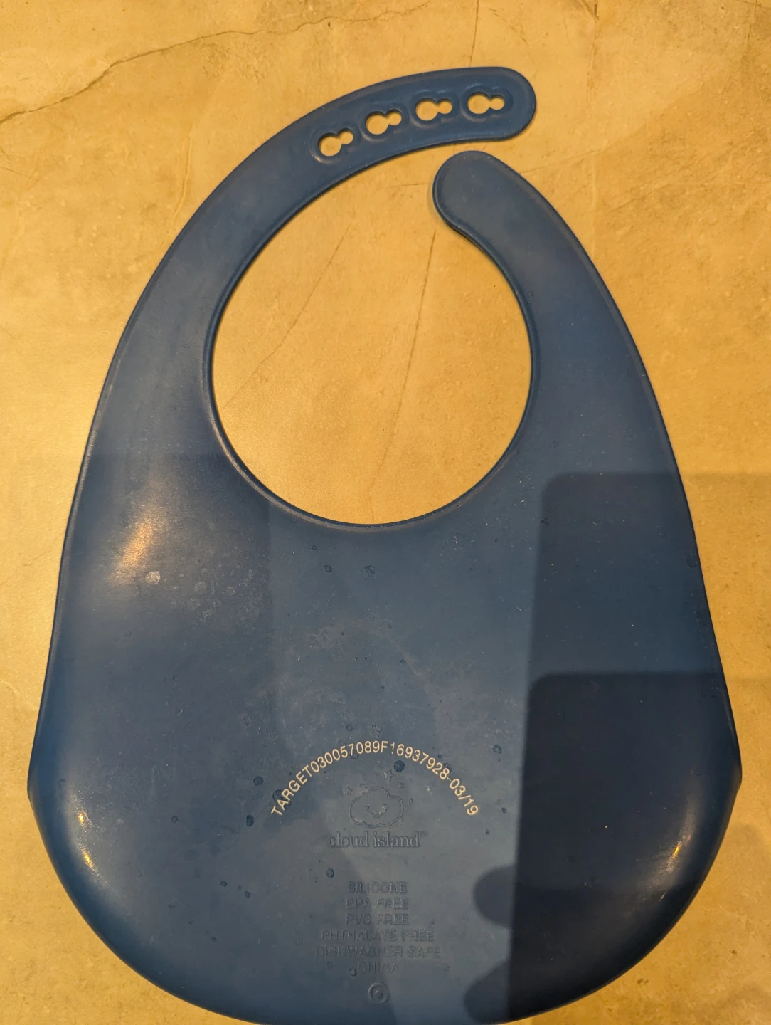 Cloud Island Silicone Baby Bib ⚽ - photo 2