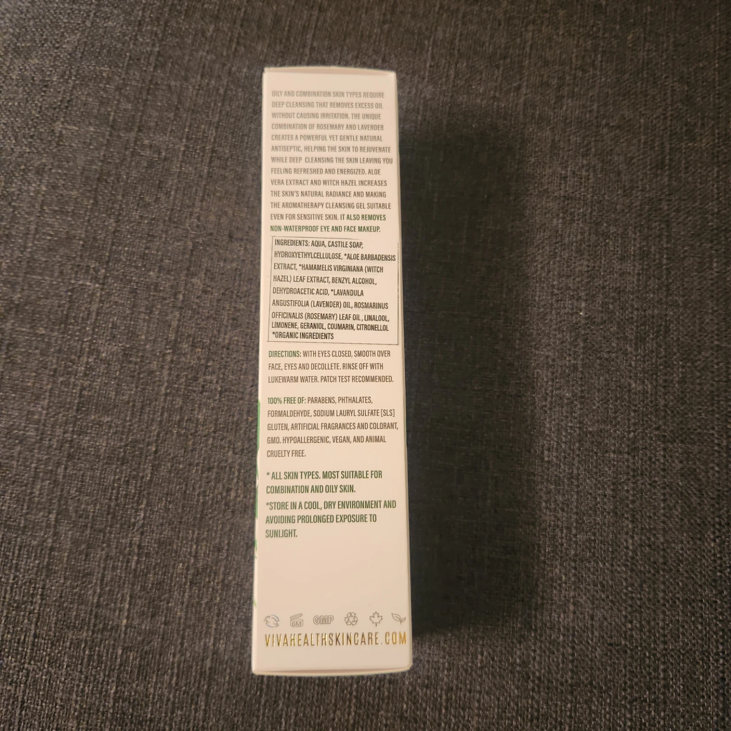 New Viva Skin Care Aromatherapy Cleansing Gel - 120ML⚽ - photo 2