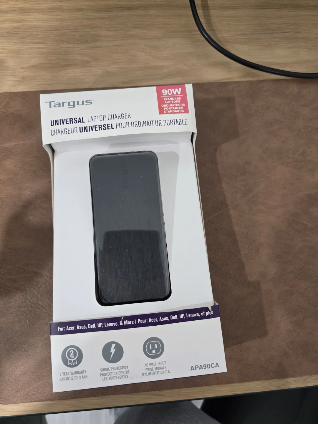 Targus 90W Universal Laptop Charger new unused.