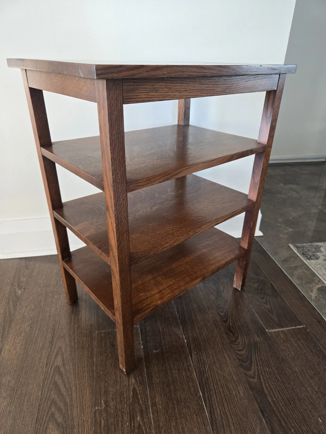 Stickley Wooden 4-Tier Shelf Unit