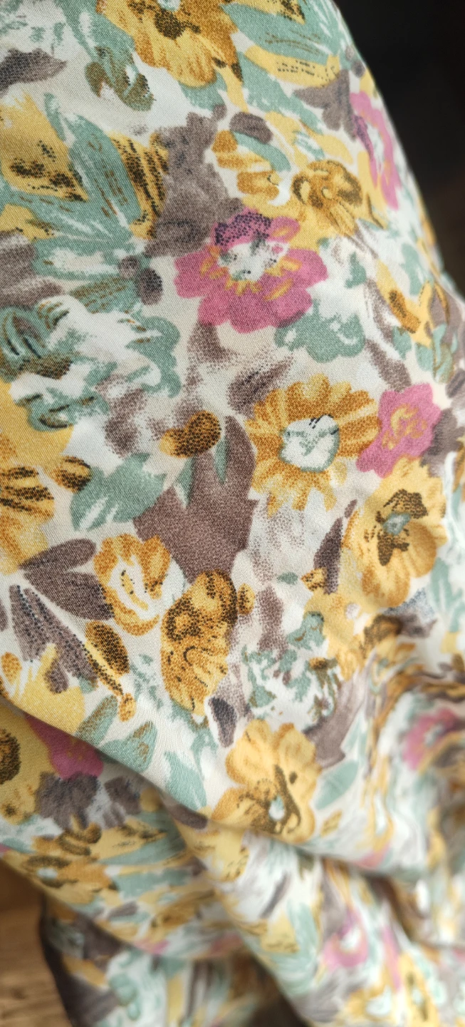 Floral Print Long Sleeve Dress - photo 3