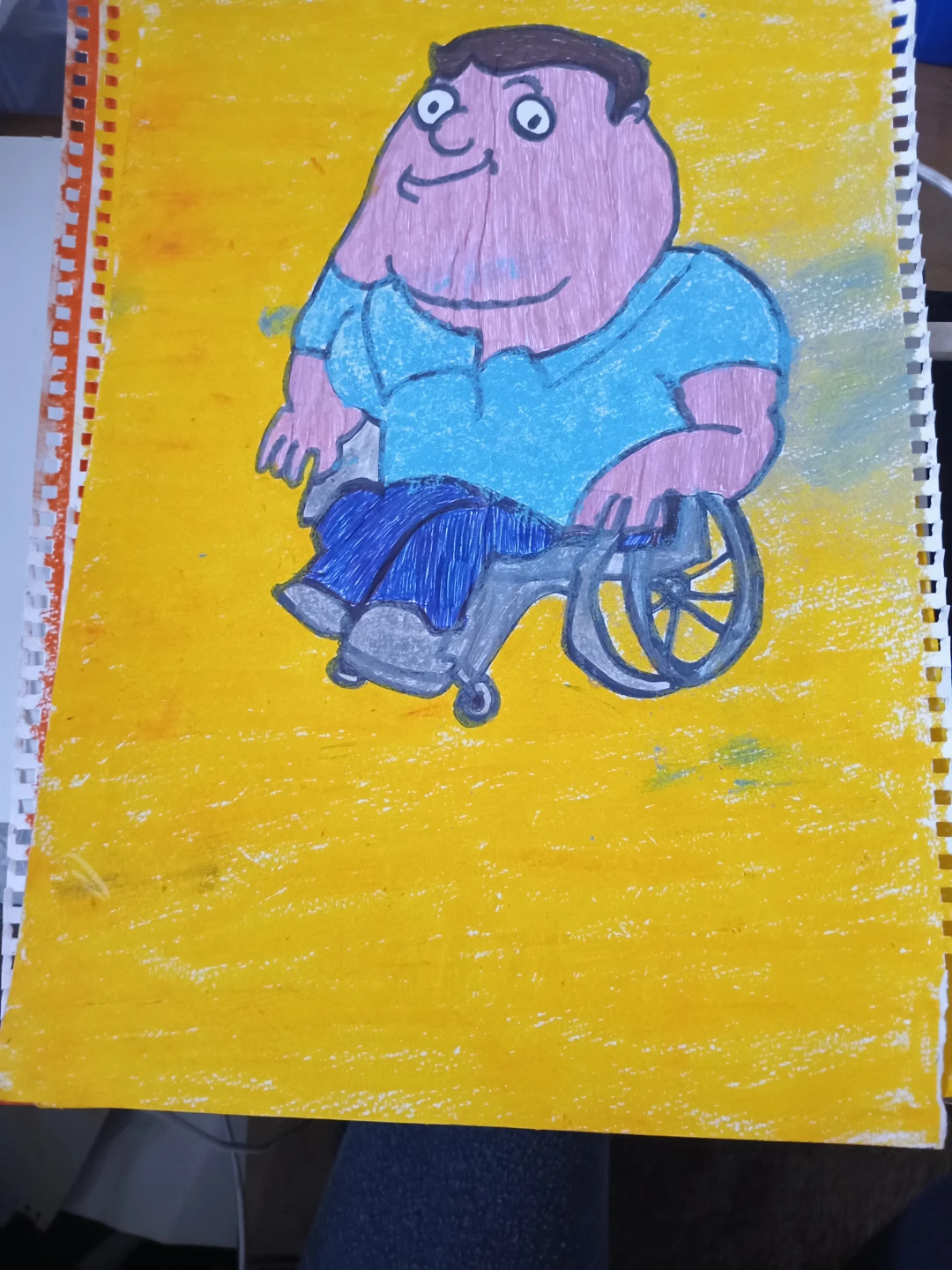 Family GUY DRAWING by Custom Artist Sherwin