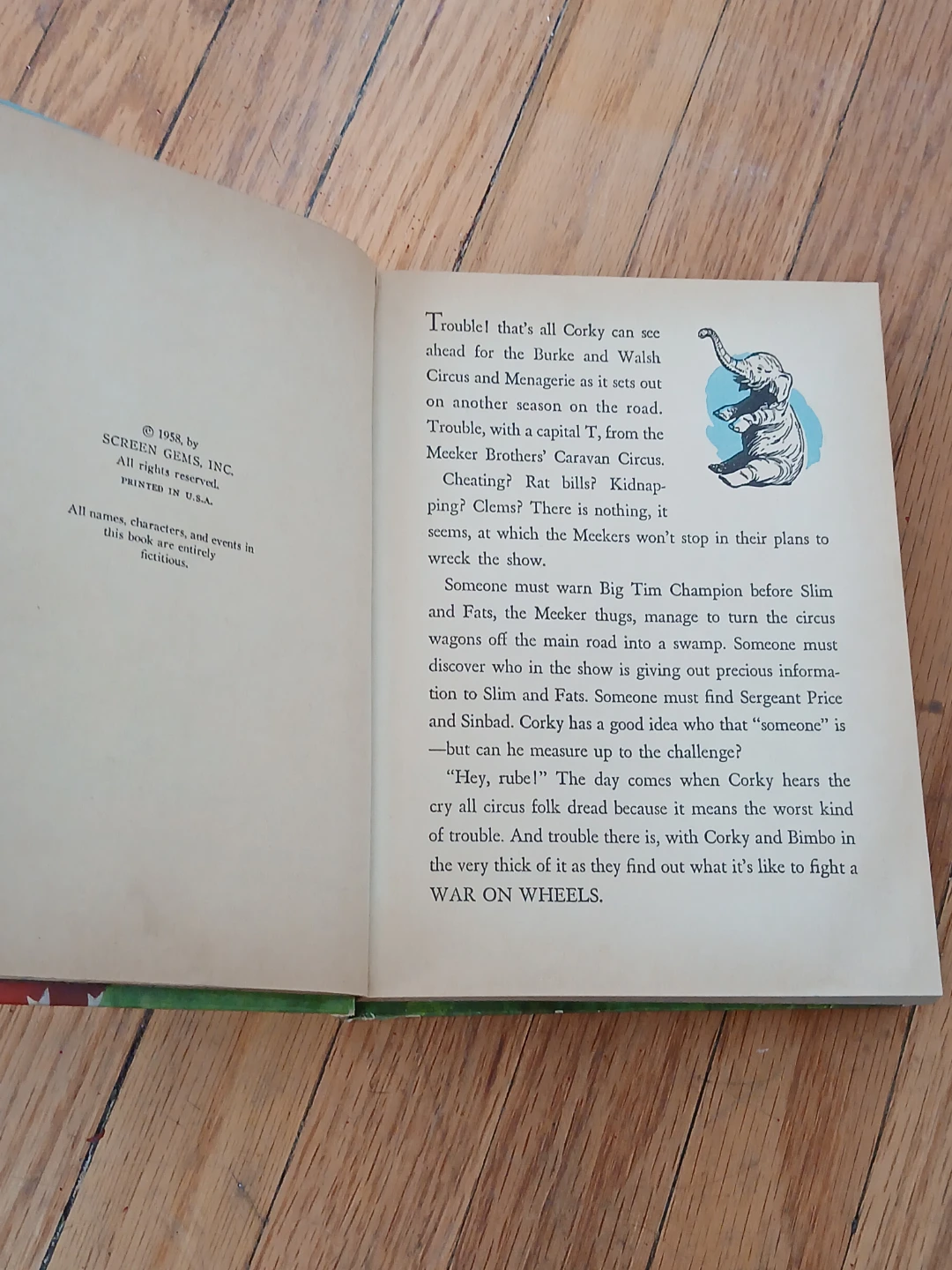 Circus Boy: War on Wheels Book - photo 4
