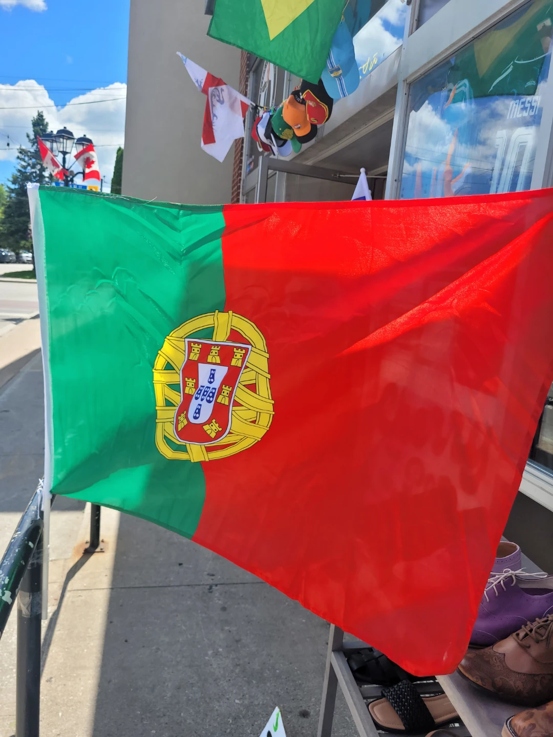World Cup National Flags (Brazil, Portugal, England) - NEW!!!