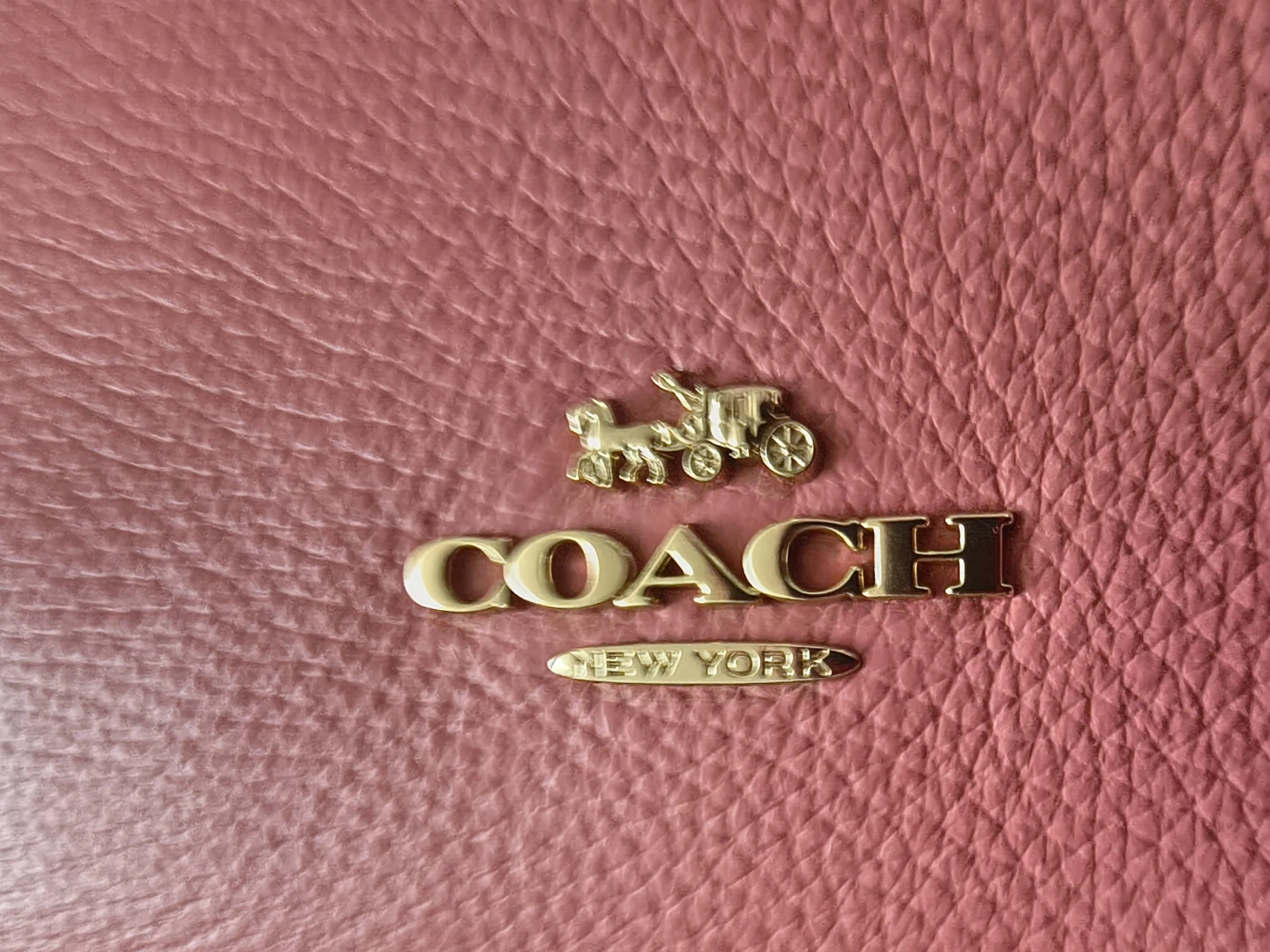 Coach Pink Leather Satchel Purse - photo 2