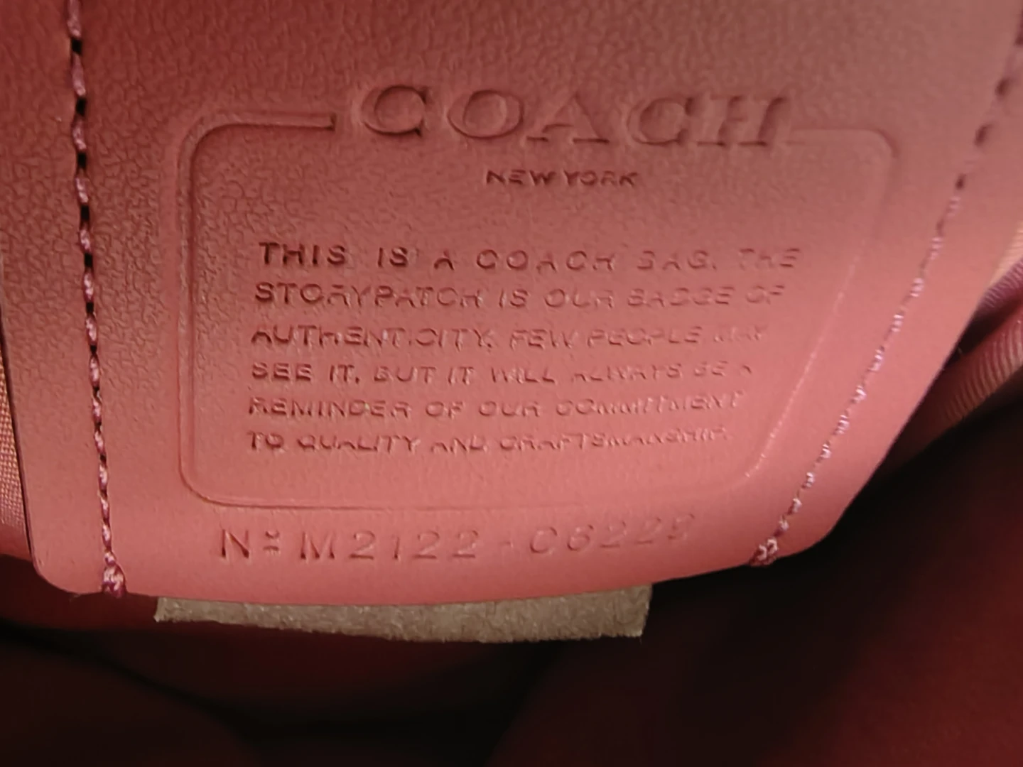 Coach Pink Leather Satchel Purse - photo 3