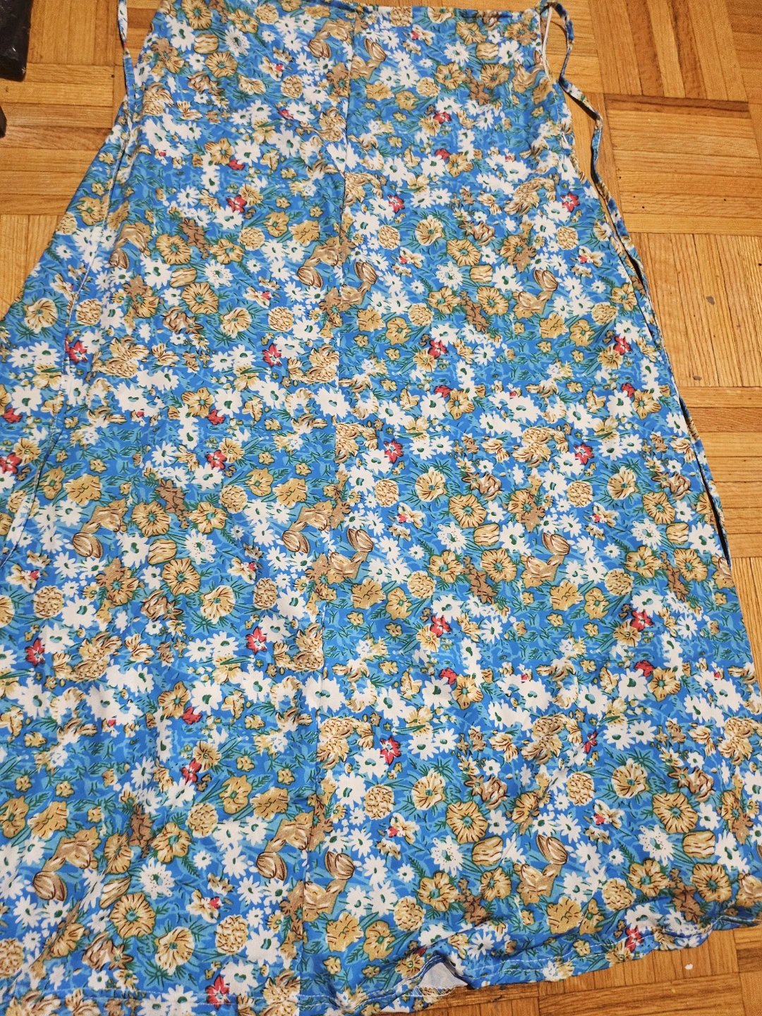 Floral Print Maxi skirt - XL