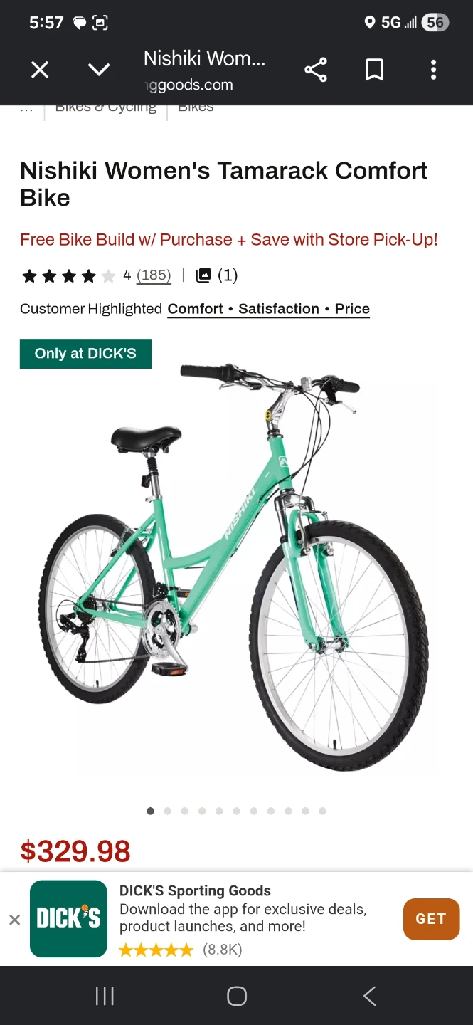 Nishiki Women's Tamarack Comfort Bike - photo 4